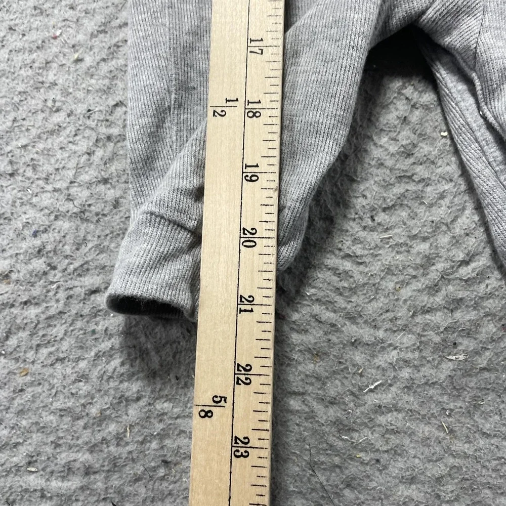 Ralph Lauren Coverall Infant Boys 6M Gray Knit Collared Logo Snap One-Piece